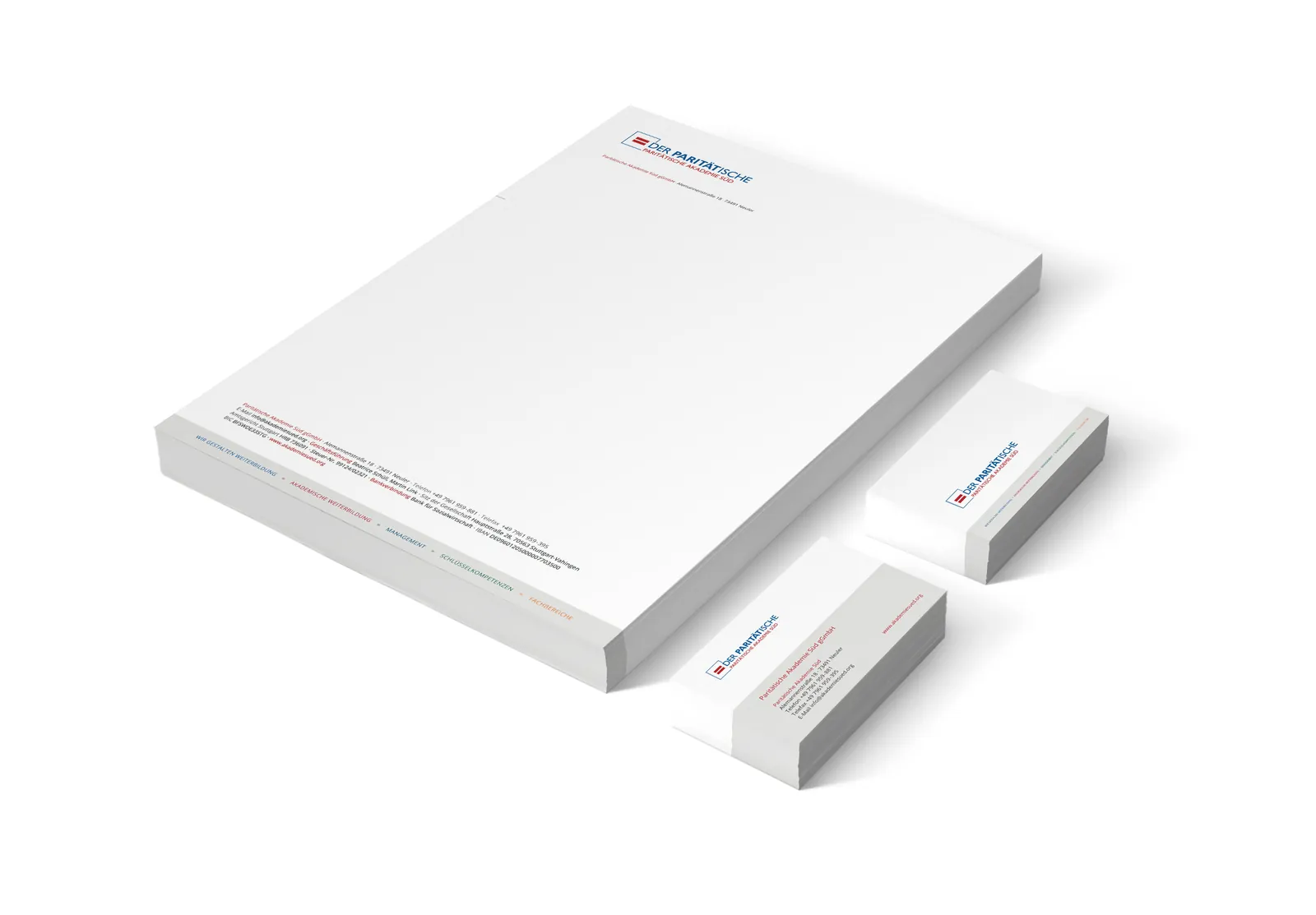 Corporate Design und Geschäftsdrucksachen aus Ludwigsburg – Arbeitsbeispiel von medienwald.de