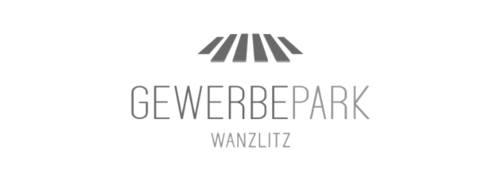 Logo GEWERBEPARK WANZLITZ – Corporate Design von medienwald.de